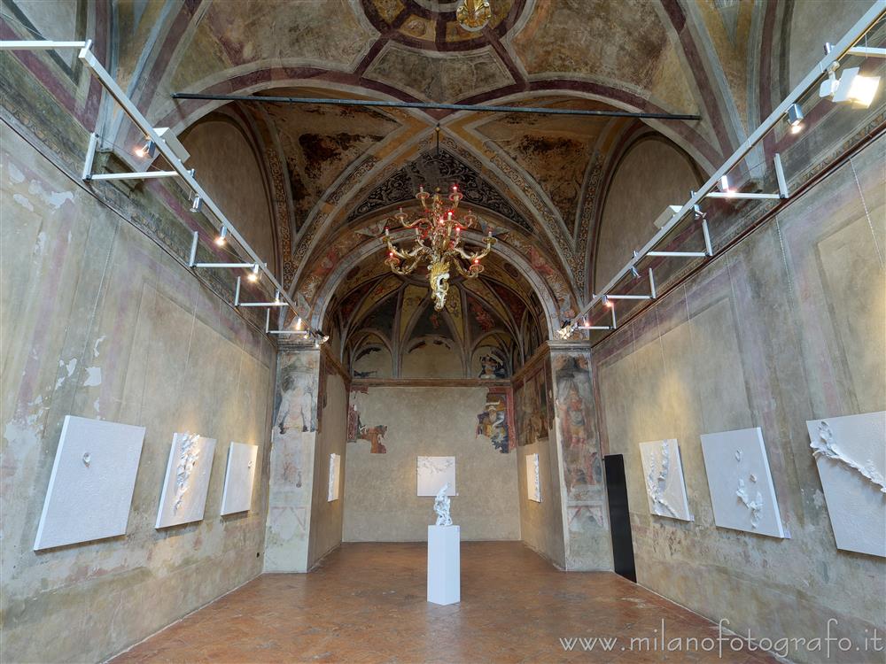 Milan (Italy) - Interior of the apse of the Oratory of the Passion